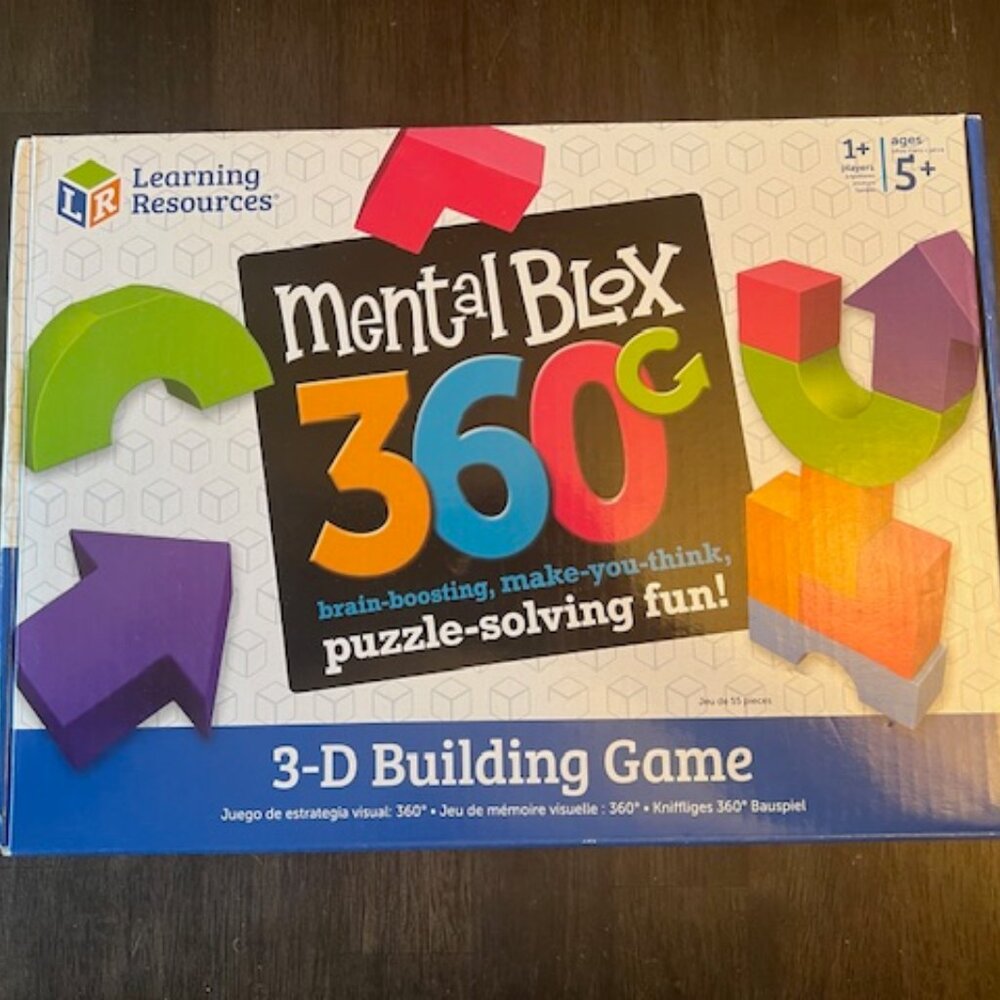 Learning Resources Mental Blox 360 3-D Building Game